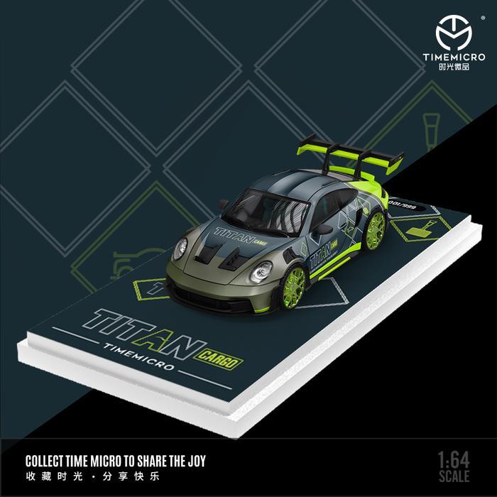 Time Micro 1:64 Porsche 911 (992) GT3 RS TITAN Limited