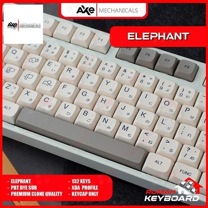 KEYCAP - KEYCAPS - XDA - ELEPHANT - PBT - DYE SUB
