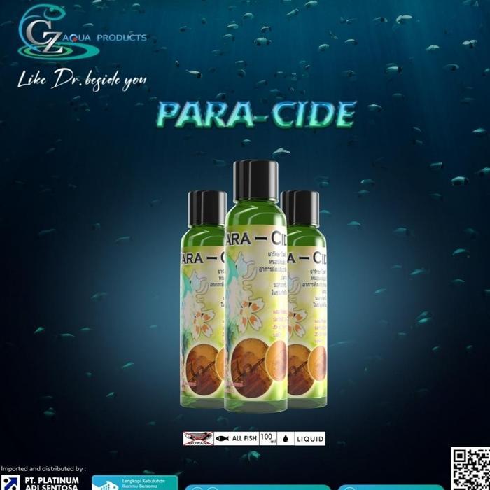 PARACIDE KOI OBAT IKAN UNTUK MEMBUNUH PARASIT 100 ML