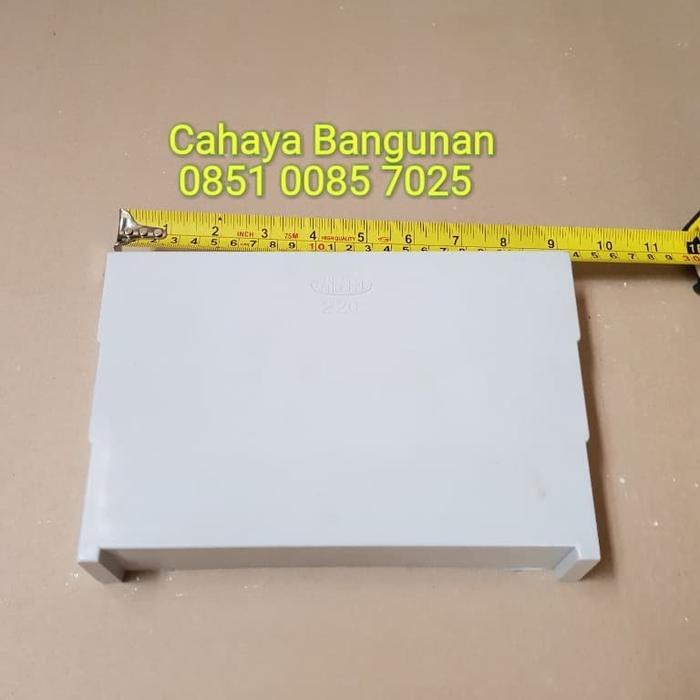 Tutup Penutup Talang Air Langgeng Kotak Tutupan Pvc 8" Inch 8Inc 8Inch Terbaik