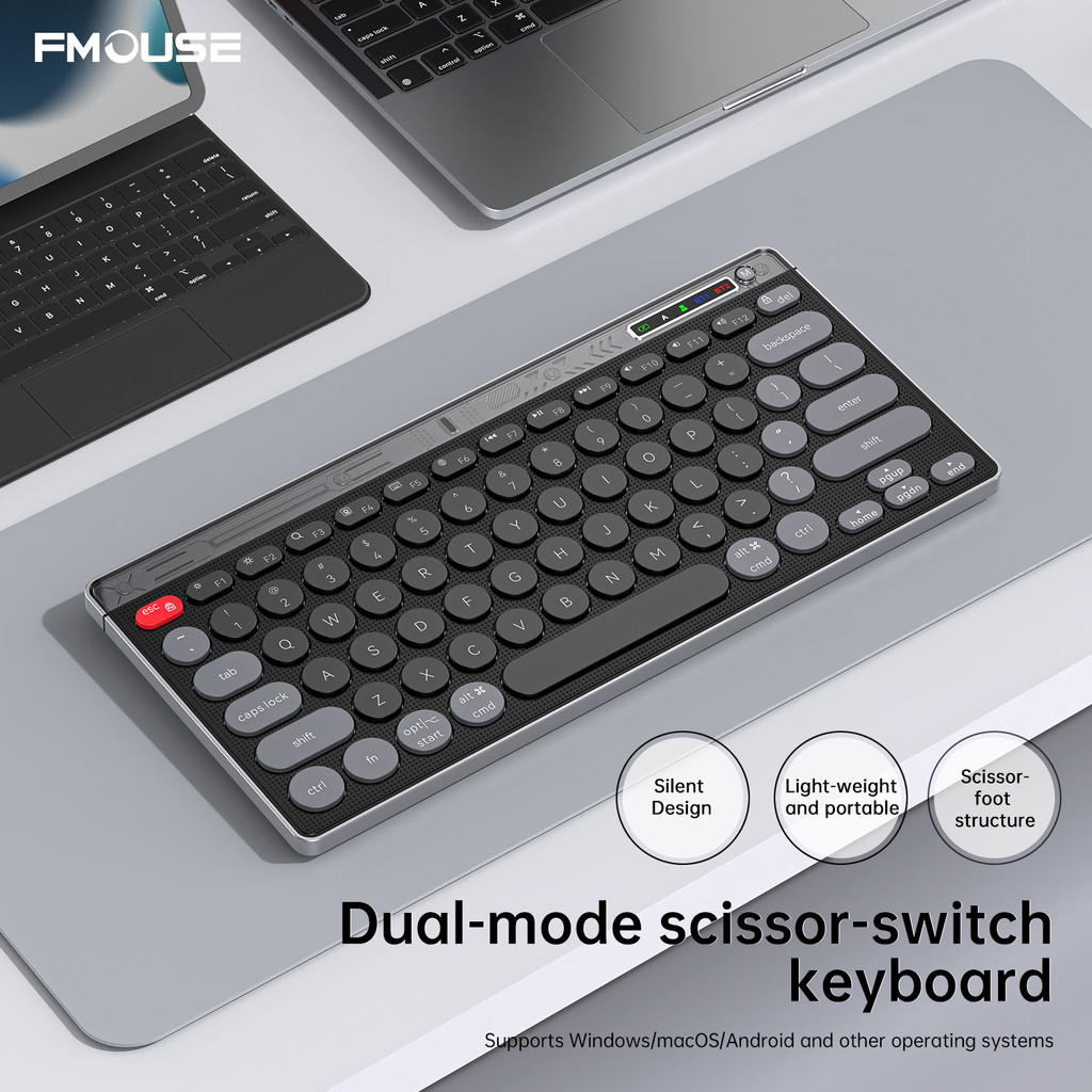Bluetooth Wireless Keyboard Mouse Set Laptop Silent Button Charging Portable Mini Wireless Keyboard