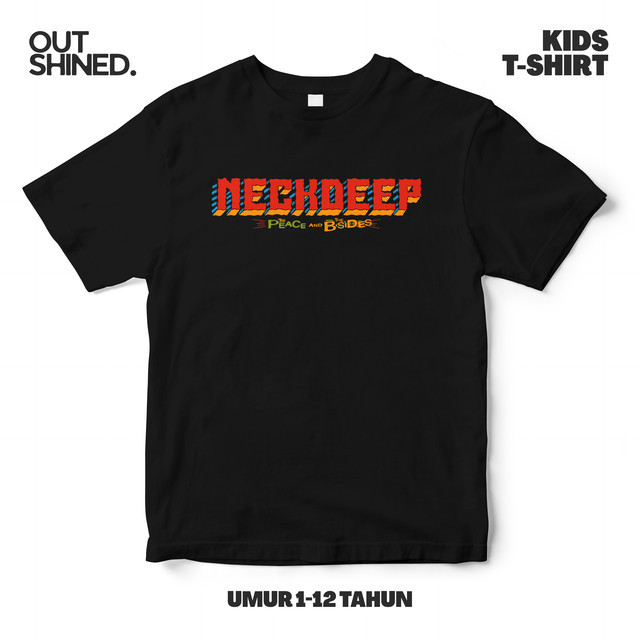 OUTSHINED Kaos Distro Anak Band Neck Deep Best Deal - Baju Anak Band
