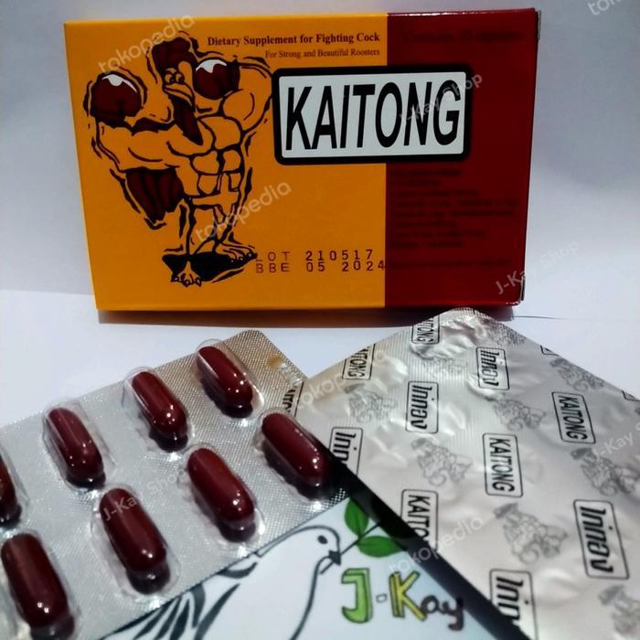 Kaitong Obat Ayam KAITONG Vitamin Suplemen Ayam Petarung readyyy