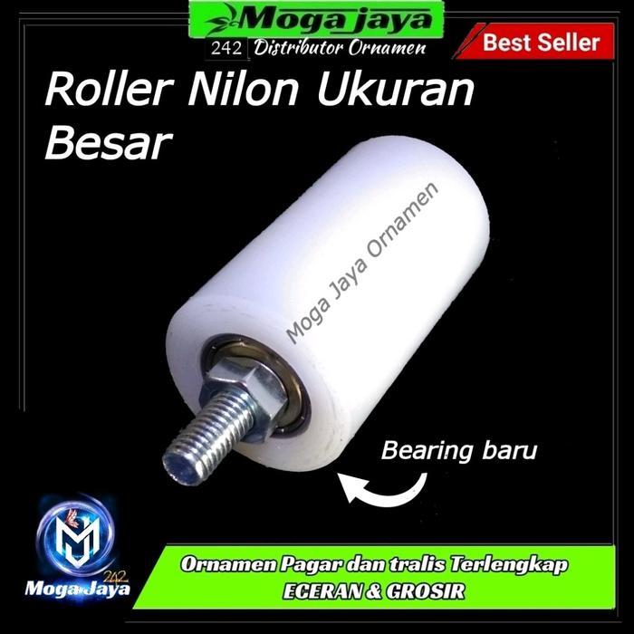 "New" roller nilon nylon roda penuntun pintu gerbang