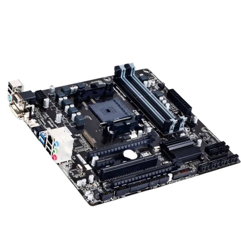 For GIGABYTE GA-F2A88XM-D3H Motherboard A88X 64GB Socket FM2/FM2+ DDR3 Micro ATX Mainboard 100%