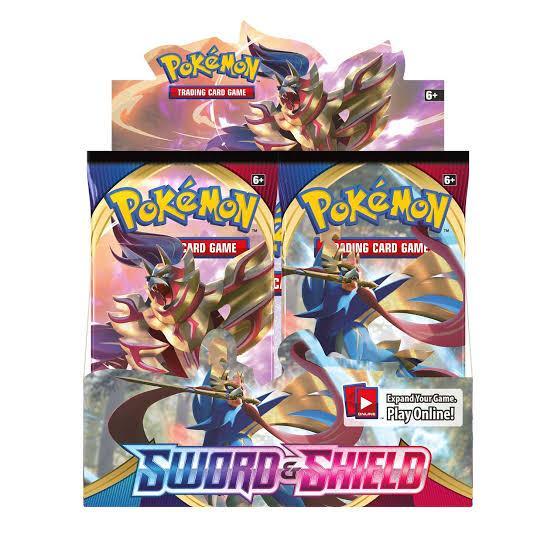 Kartu Pokemon Tcg Booster Pack Sword & Shield (Harga/Pack) Ready