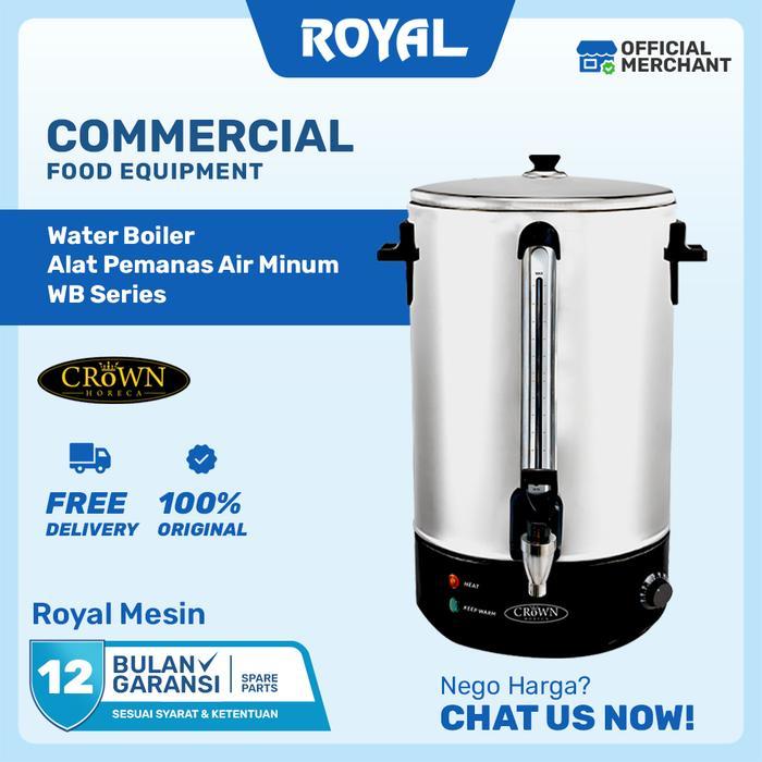 Water Boiler Alat Pemanas Air Minum 40 Liter CROWN WB-40