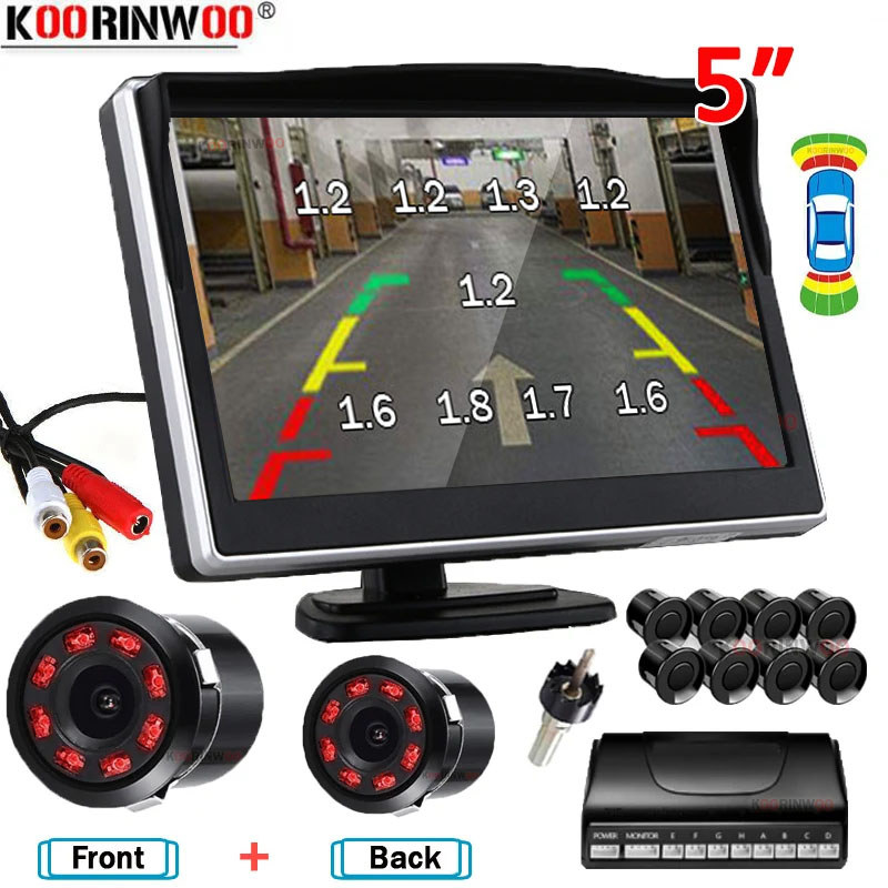 U912 TPMS Wireless Auto Car Tire Pressure Monitoring System with 4 External Sensors LCD Monitor For