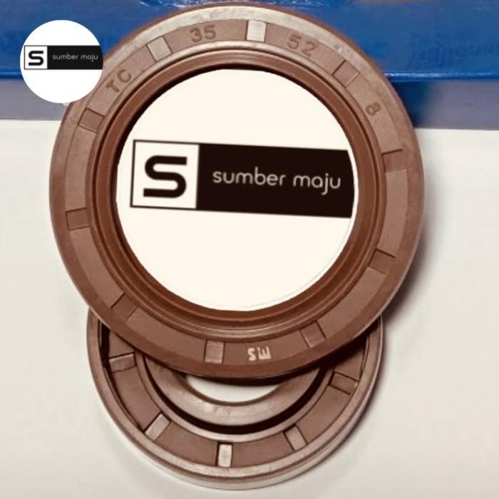 Oil Seal Tc 35*52*8 Fkm Tc 35X52X8 Tahan Panas Tc 35 52 8 Viton75