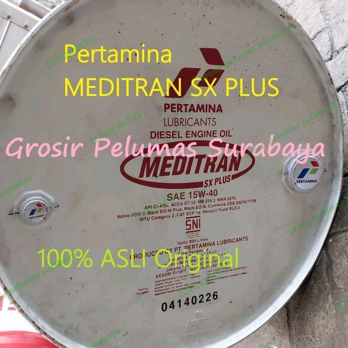 Pertamina Meditran SX PLUS 15w40 15w/40 Ci4 oli diesel engine oil DRUM