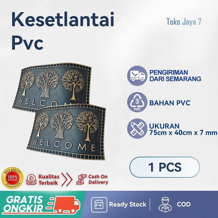 KESET LANTAI KAMAR MANDI PVC KARET ALAS KAMAR MANDI ANTI SLIP & LICIN