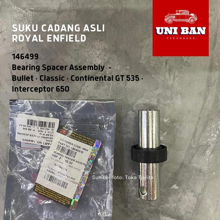 Bearing Spacer Roda Belakang 146499 - Royal Enfield Asli