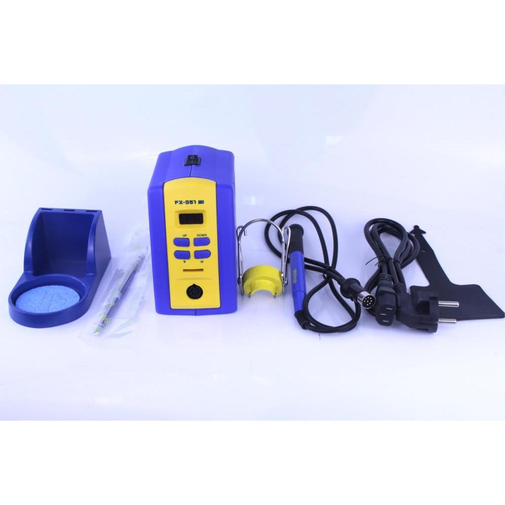 STOK TERBATAS  FX-951 fx951 Digital Thermostatic Soldering Station/ Soldering Iron 110V/220V+Welding