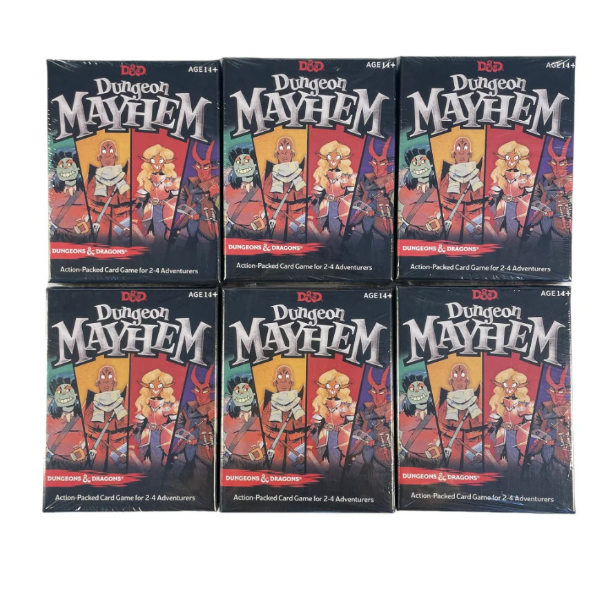 1pc Baldur's Gate Dungeon Mayhem Board Game Cards Monster Madness Card English Version Children's