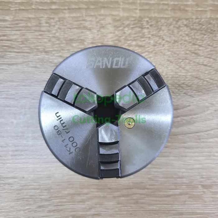 CHUCK BUBUT 3IN CLAW BUBUT 3 JAW CATOK BUBUT 3 INCHI KLAW BUBUT 80MM