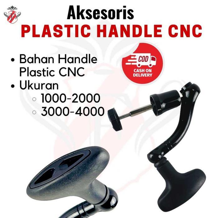 Handle Reel Pancing Sparepart Plastik CNC 1000 2000 3000 4000 Aksesoris Pancing