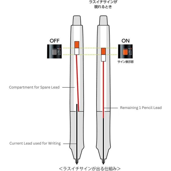 PILOT DR. GRIP ACE MECHANICAL PENCIL 0.5MM PENSIL MEKANIK SOFT GRIP