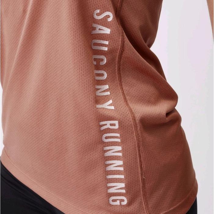 KAOS LARI ORIGINAL SAUCONY STOPWATCH GRAOHIC SS RUNNING SHIRT