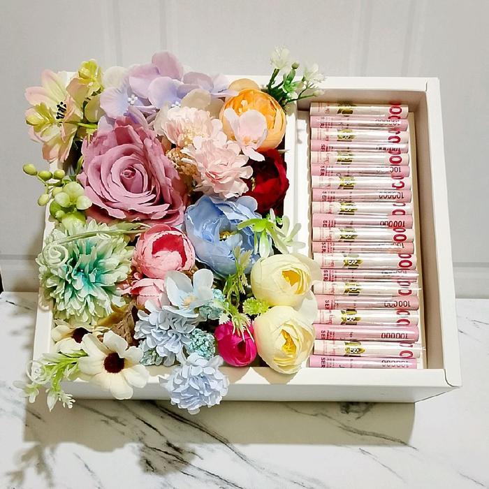 HAMPERS MONEY GIFT BOX KADO HADIAH ULANG TAHUN ANNIVERSARY MAHAR SESERAHAN