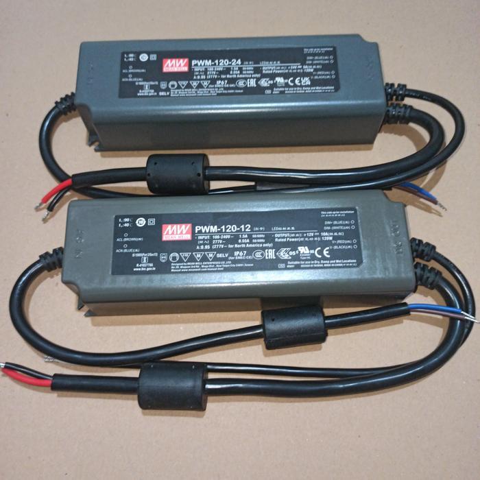 Power Supply Meanwell Pwm-120-24 / Power Supply Meanwell Pwm-120-12