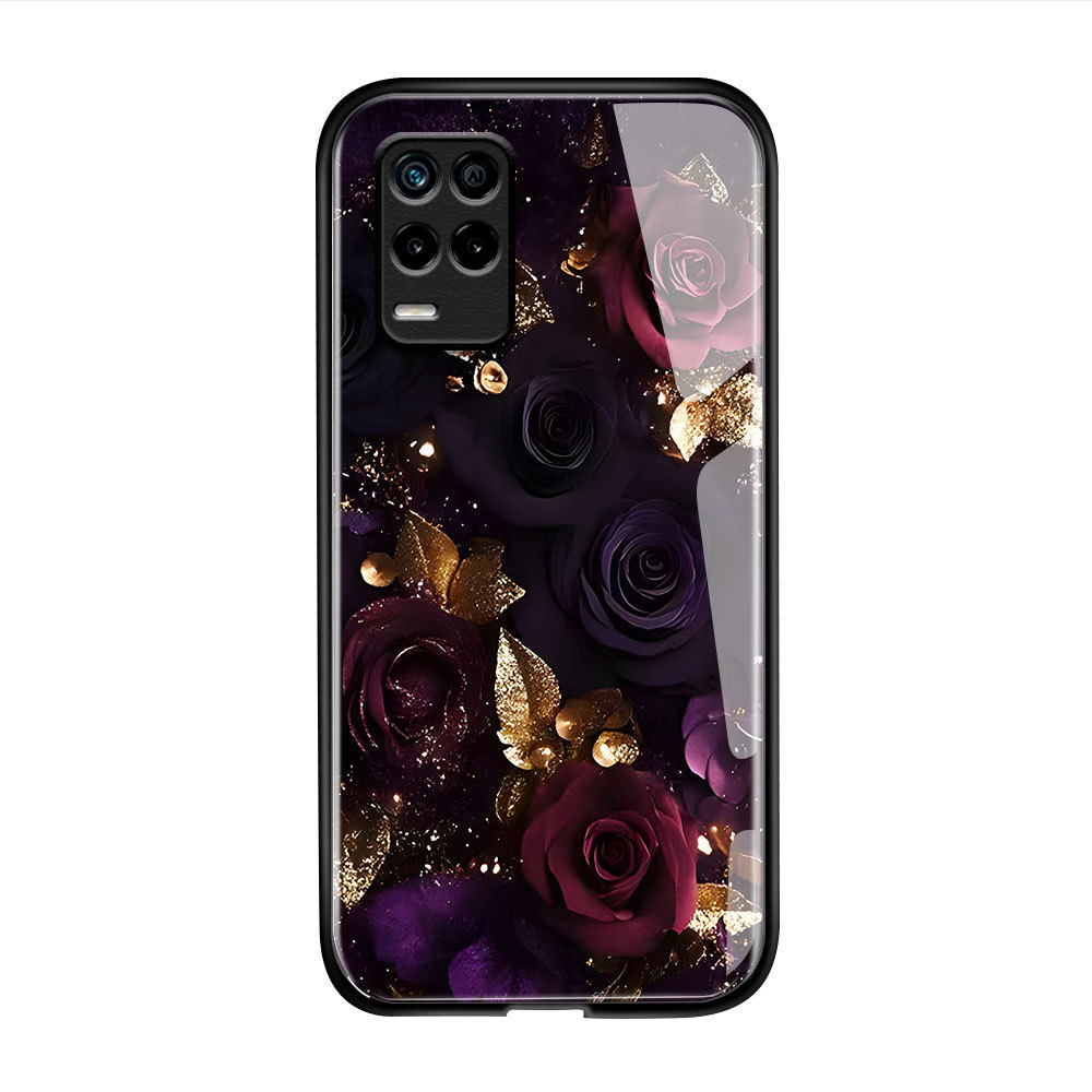 HardCase Kaca Casing For Realme 8 5G Case Kesing Hp Phone DLJ A1-2782 BL