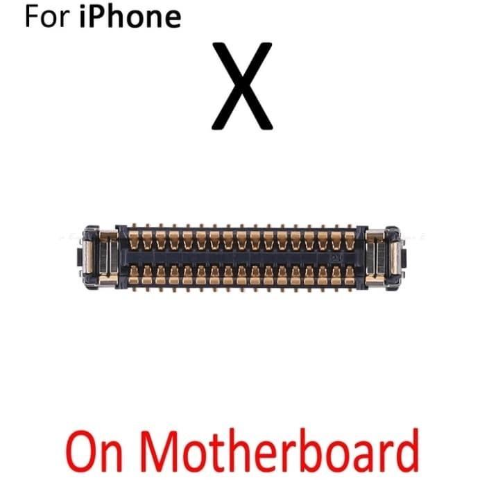 Konektor LCD iPhone X LCD Connector On Board iPhone X