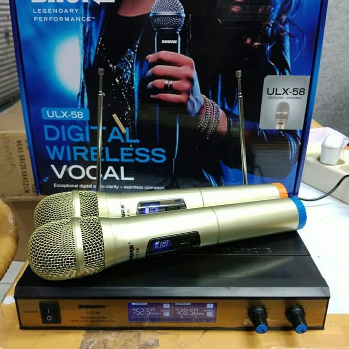 Terlaris Mic Wireless SHURE ULX-58 SALE