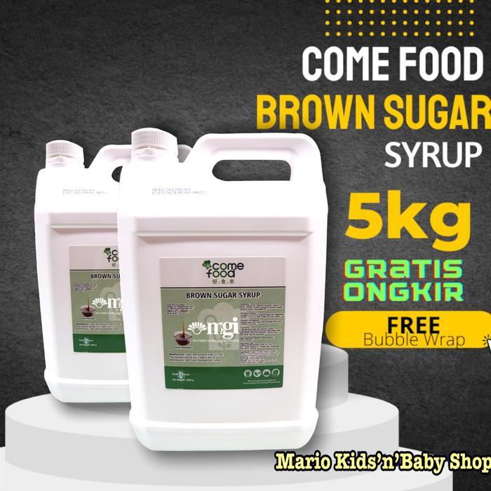 Come Food Brown Sugar Syrup Import Taiwan 5 Kg