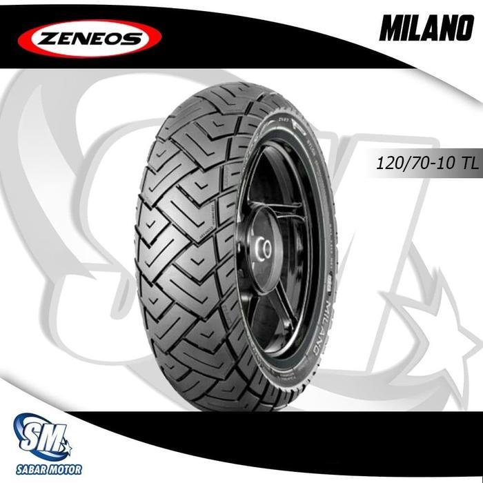 ban motor vespa tubeless zeneos 120/70-10