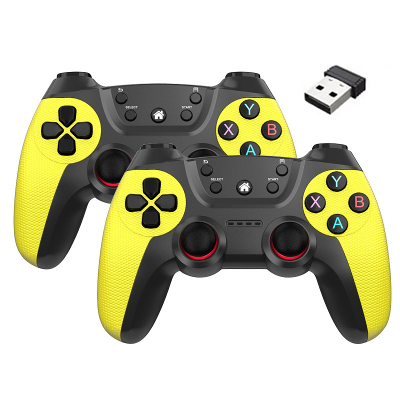 BOYHOM Wireless doubles game Controller For Linux/Android phone For Game Box Game stick PC Smart TV