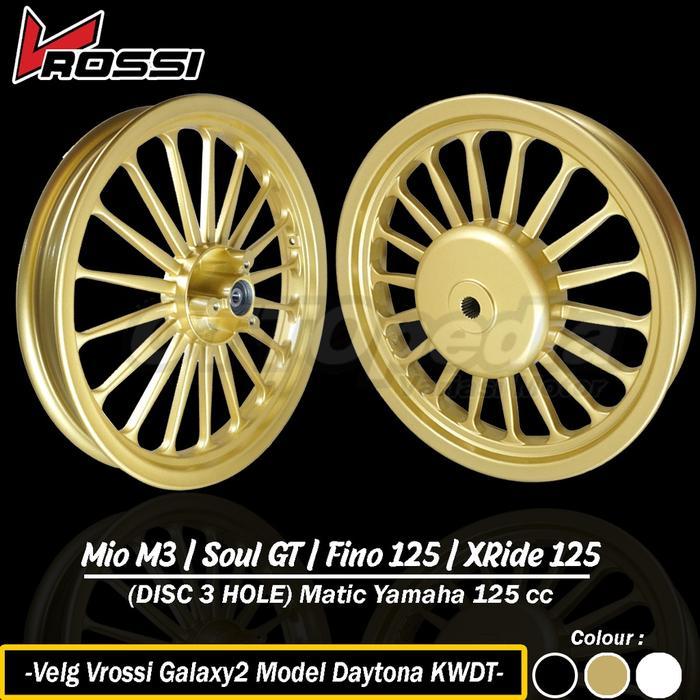 Vrossi Velg Racing Kwdt Model Daytona Pnp For Motor Mio M3 Soul Gt Xride Mio Z Mio S 125 Fazzio Ring