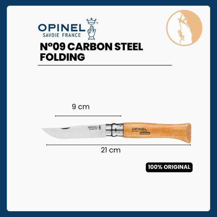 Opinel N09 Carbon Steel Folding Knife