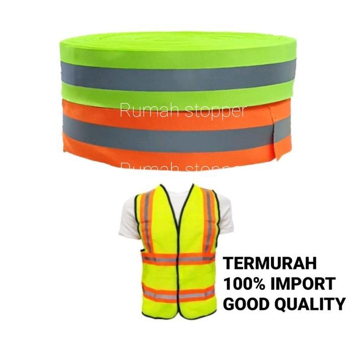 Fashque scotlight / scotlight kain /scotlight rompi safety reflective (1 Roll)