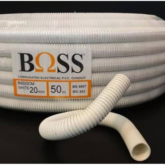 Selang Flexible Fleksibel Listrik Boss Pipa 20Mm - 50M