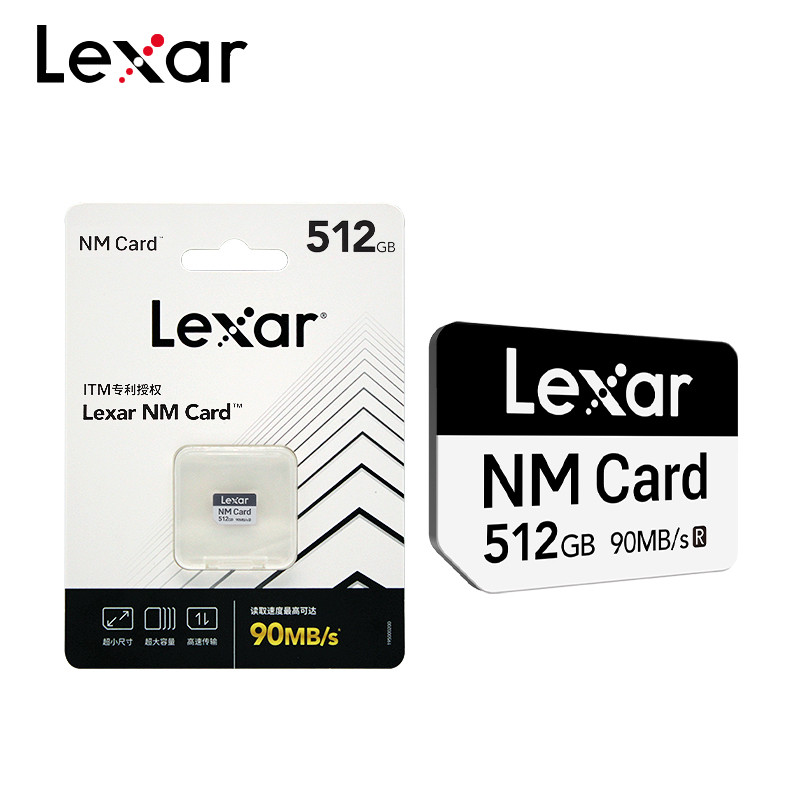 100% Original Lexar NM Card 256GB 128GB Memory Card Reading Speed Up To 90MB/s Nano Microsd TF Card