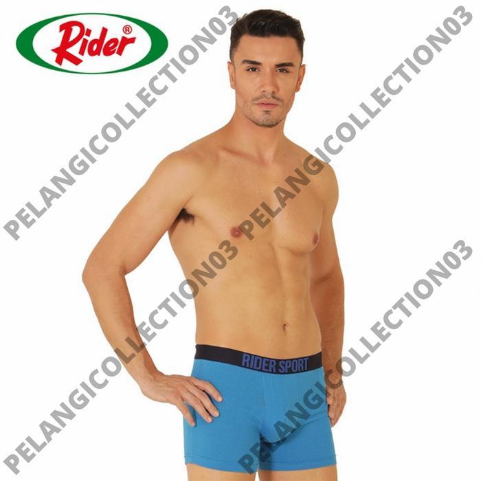 Boxer Pria Celana Dalam Boxer Rider 787