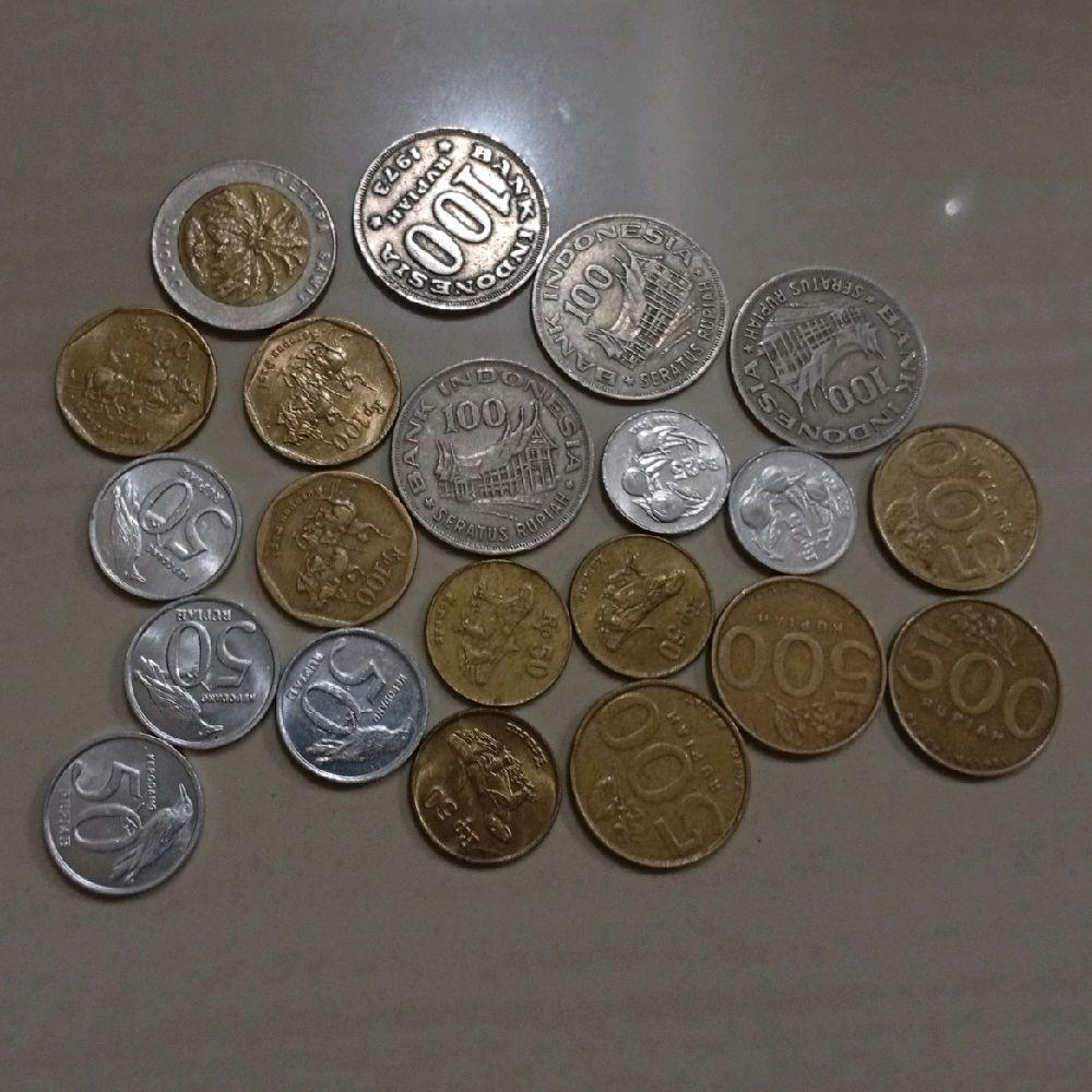 Paket Koin Uang Indonesia Kuno