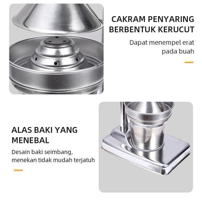 Hand Juicer Perasan Jeruk Stainless Perasan Jeruk Stainless Bisa