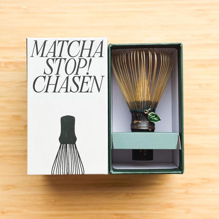 Matcha Bamboo Whisk Artisan Kurotake Shin Chasen - Matchastop