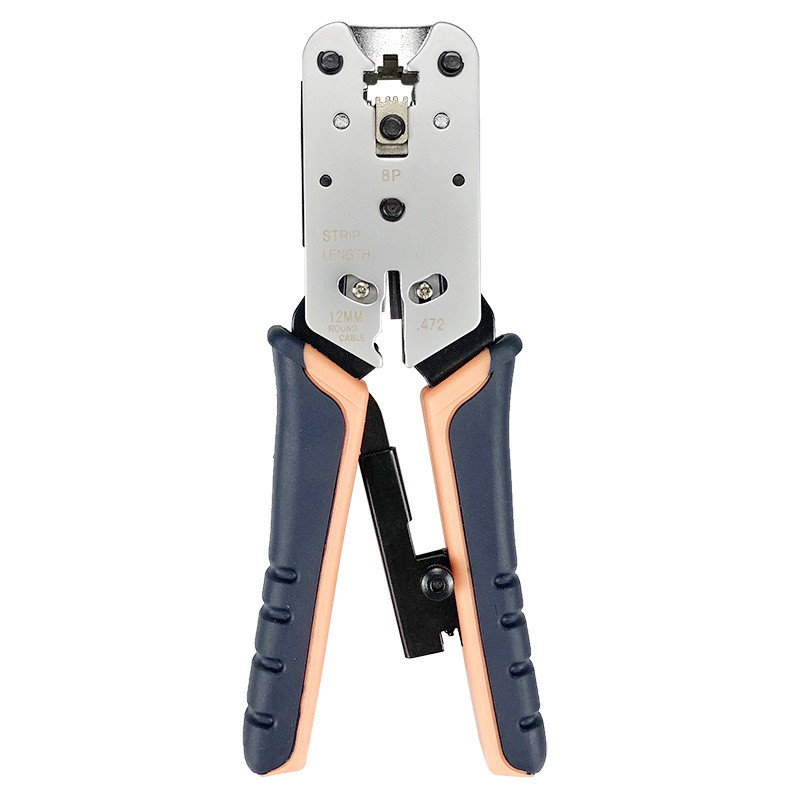 ZoeRax Network Crimping Tool Modular Crimper Networking Wire Tool Kit Cut and Strip Networking