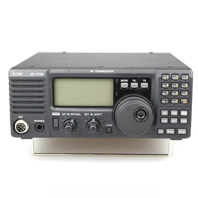 Compact Mobile Radio Long Range Walkie Talkie Marine Car Radio ICOM IC-718 HF ALL BAND TRANSCEIVER
