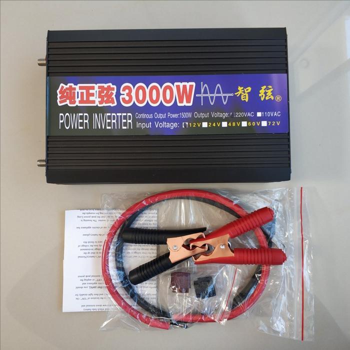 [] Inverter Dc to AC mobil Car Power Inverter 12V 220V inverter mobil