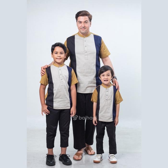 Baihaqi Koku Couple Ikram Bronze Lengan Pendek BCAD5A