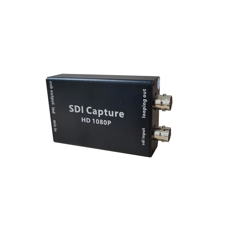 B92B-SDI To USB Conversion Adapter SDI Converter BNC 1080P Video Audio Output For HD For Monitor TV