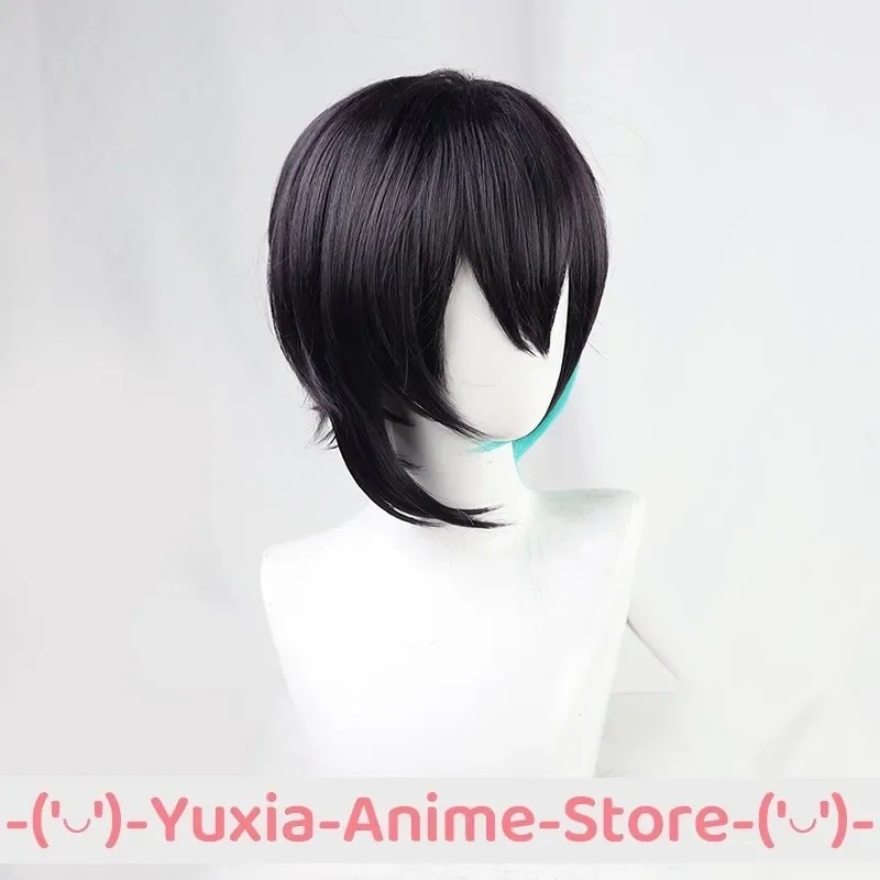NIJISANJI VTUBER MAYUZUMI KAI COSPLAY WIG AND CAP ANIME ROLEPLAY WIGS PARTY COSTUME PROP SYNTHETIC