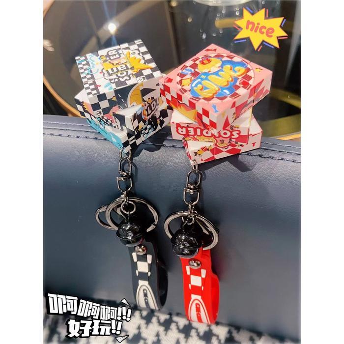 79. Gantungan Kunci Rubik / Rubik 3X3 / Rubik Karakter / Keychain Rubic / Rubik Sanrio / Lotso /