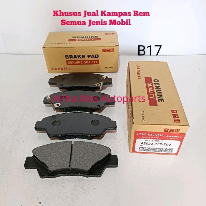 TERLARIS KAMPAS REM DEPAN MOBILIO BRAKE PAD MOBILIO BISA GOSEND