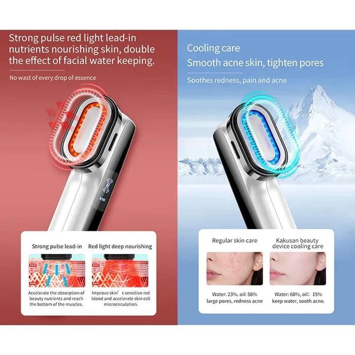 7 In 1 Alat Setrika Wajah Pemijat Perawatan/ Rf Ems Pnp Beauty Device Terlaris