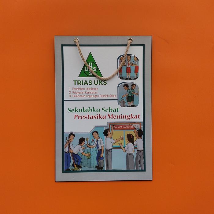 Poster Gantung - Hard Poster - Poster Trias UKS - Poster UKS Sekolah