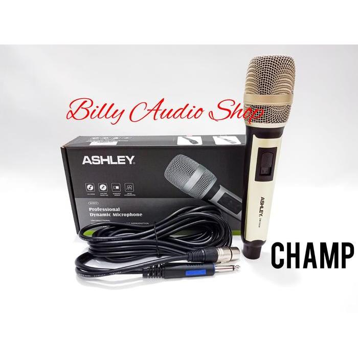 Mic Kabel Mic Ashley Dm Voice Original Ashley
